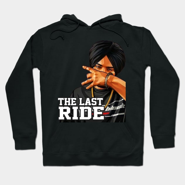 Sidhu Moose Wala Last Ride TShirt Hoodie by ShoppyBubble